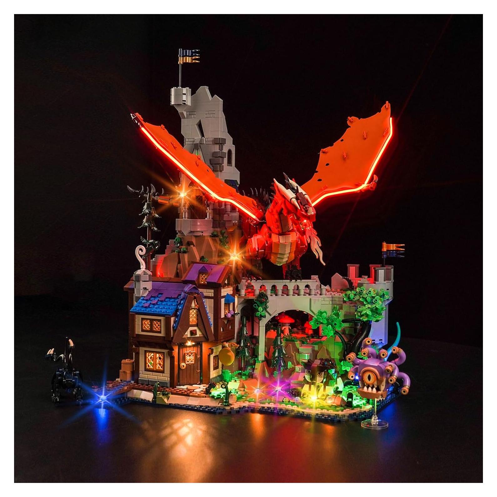 Kit de Luz LED Hilighting para Lego Dungeons & Dragons 21348