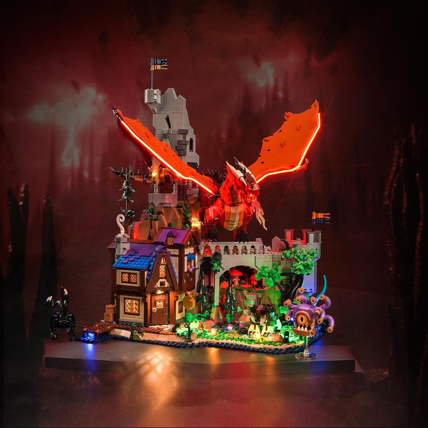 Kit de Luz LED Hilighting para Lego Dungeons & Dragons 21348