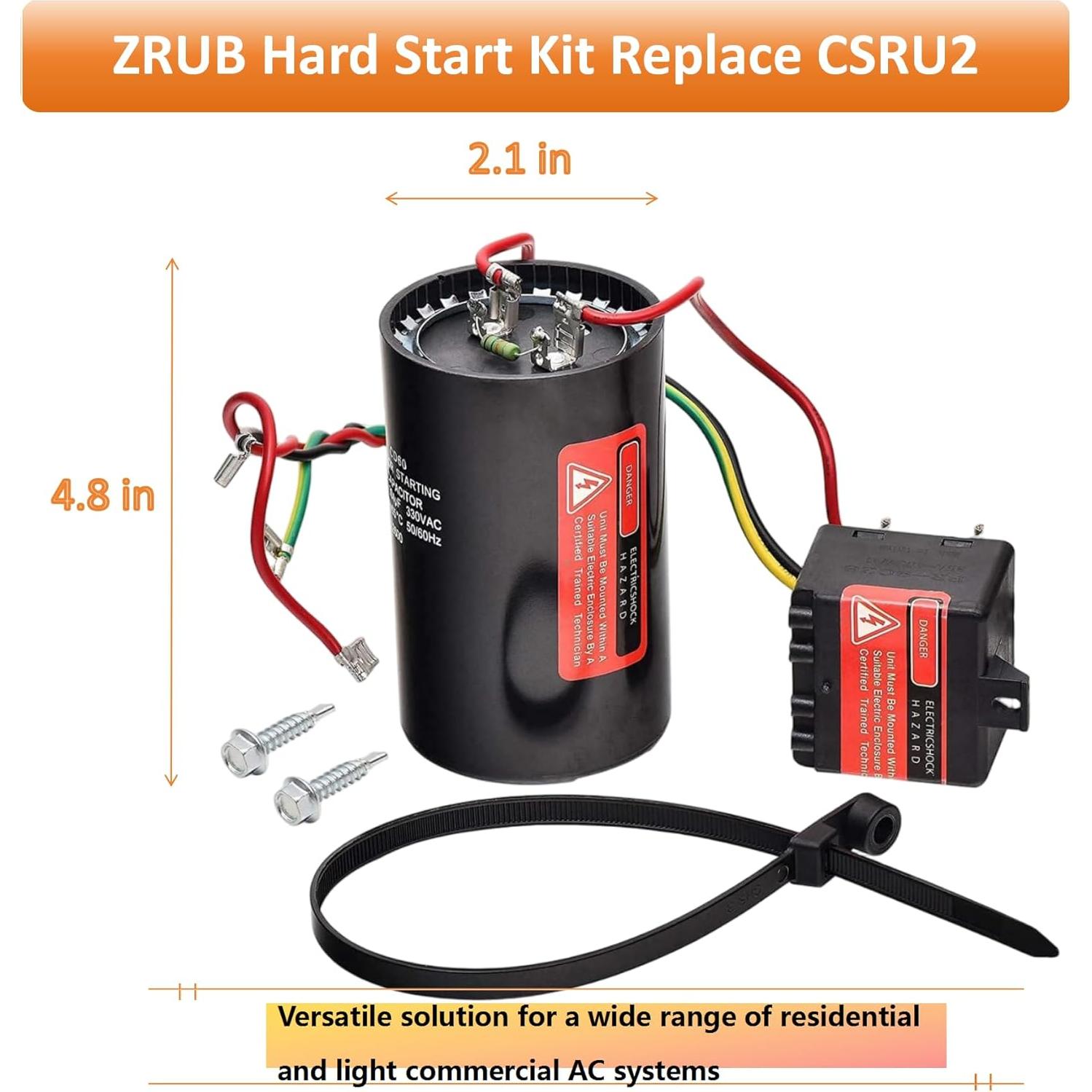 Kit de Arranque Duro LT ZRUB para Compresor de Aire 393g