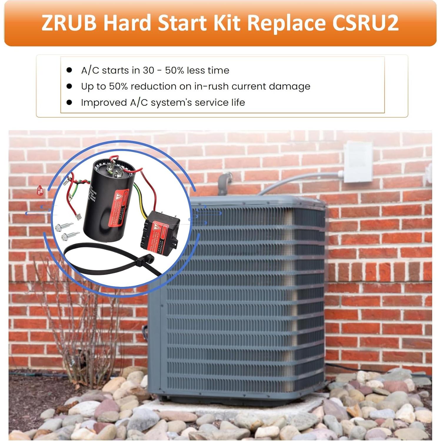 Kit de Arranque Duro LT ZRUB para Compresor de Aire 393g