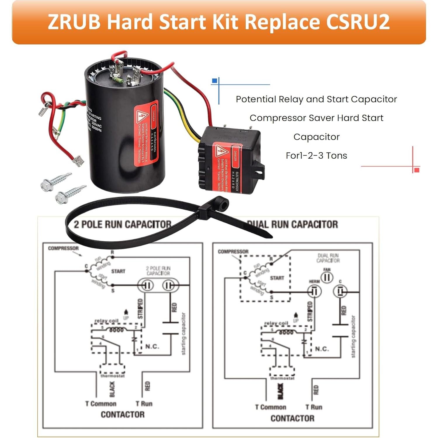 Kit de Arranque Duro LT ZRUB para Compresor de Aire 393g