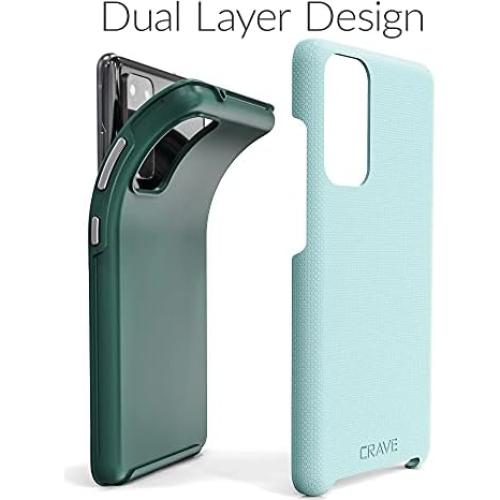Funda Crave Dual Guard para Samsung Galaxy S20 FE - Aqua