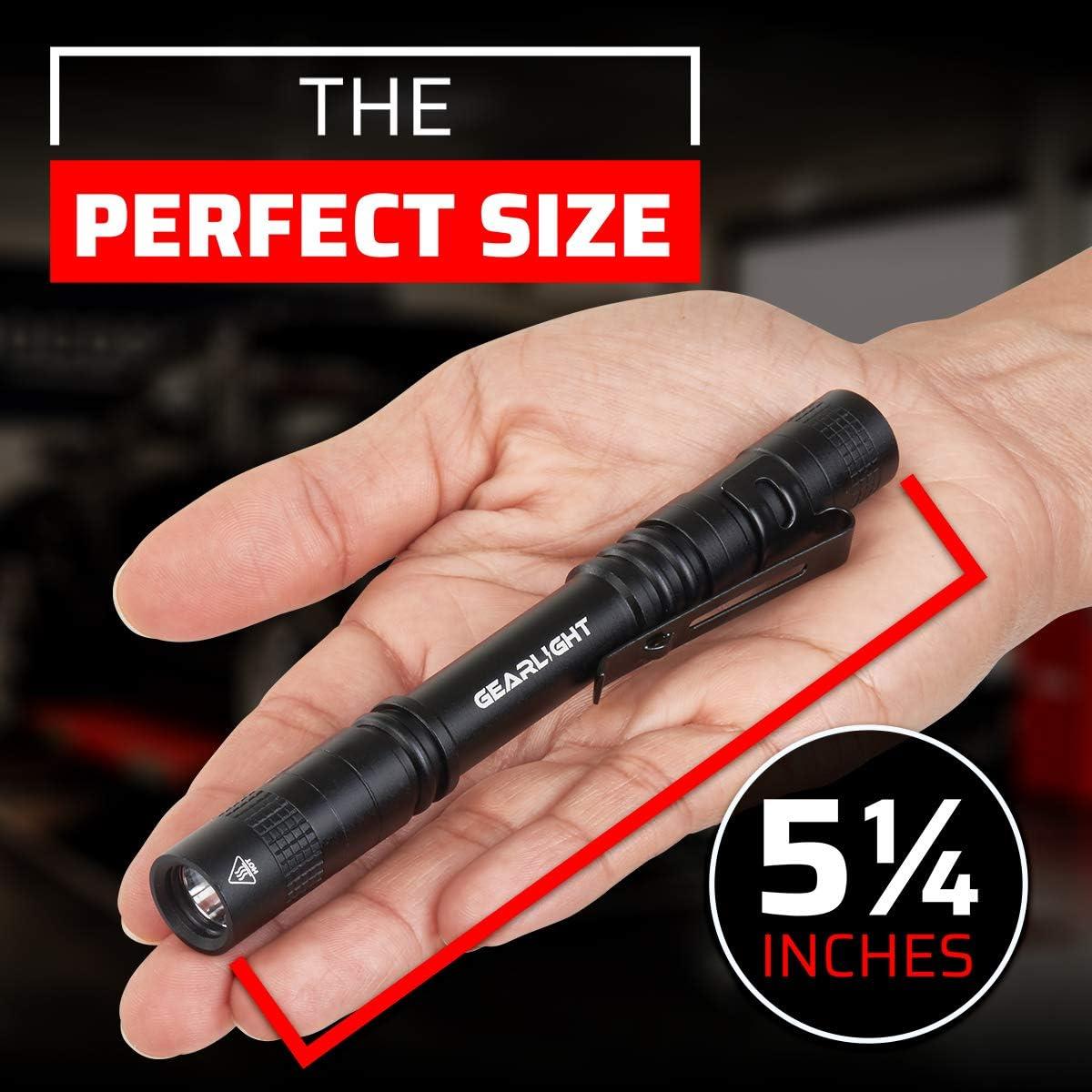 Linterna de Bolso LED GearLight S100 - Compacta y Duradera