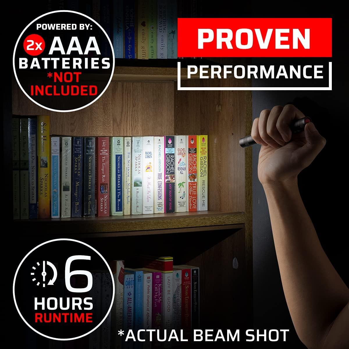 Linterna de Bolso LED GearLight S100 - Compacta y Duradera