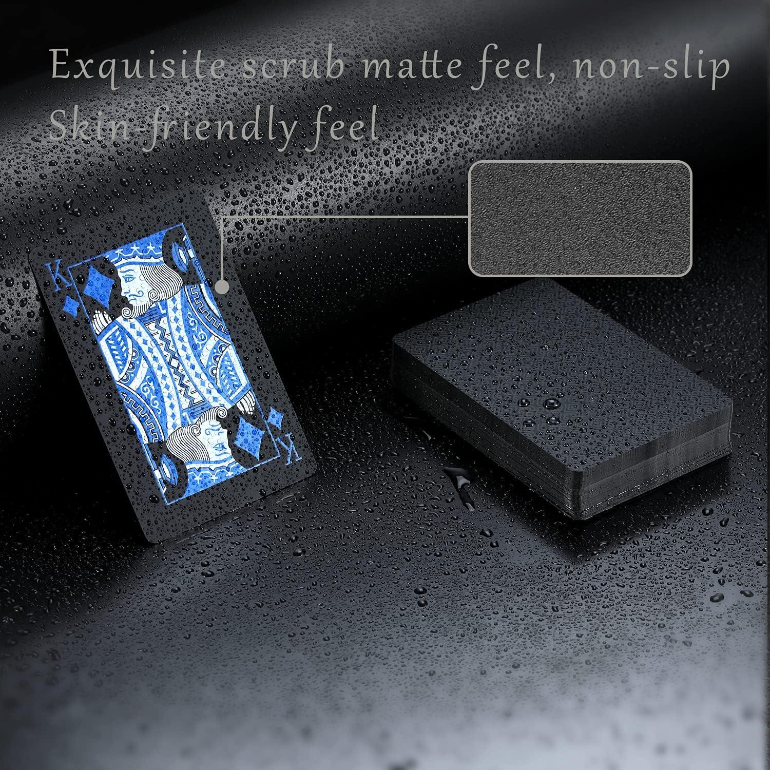 3 Barajas de Cartas de Póker Premium Zayvor - Impermeables 55 cartas