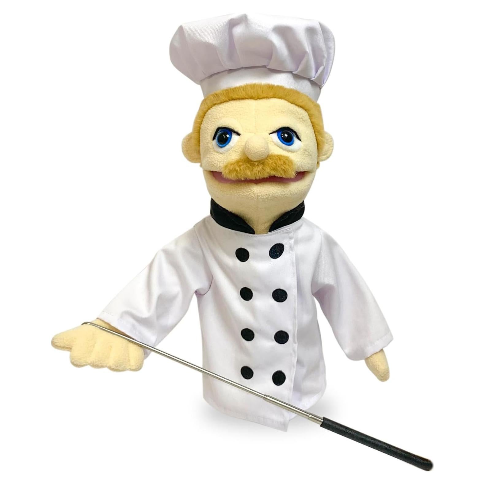 Títere de Ventrílocuo 40 cm Okegztoa para Niños y Adultos