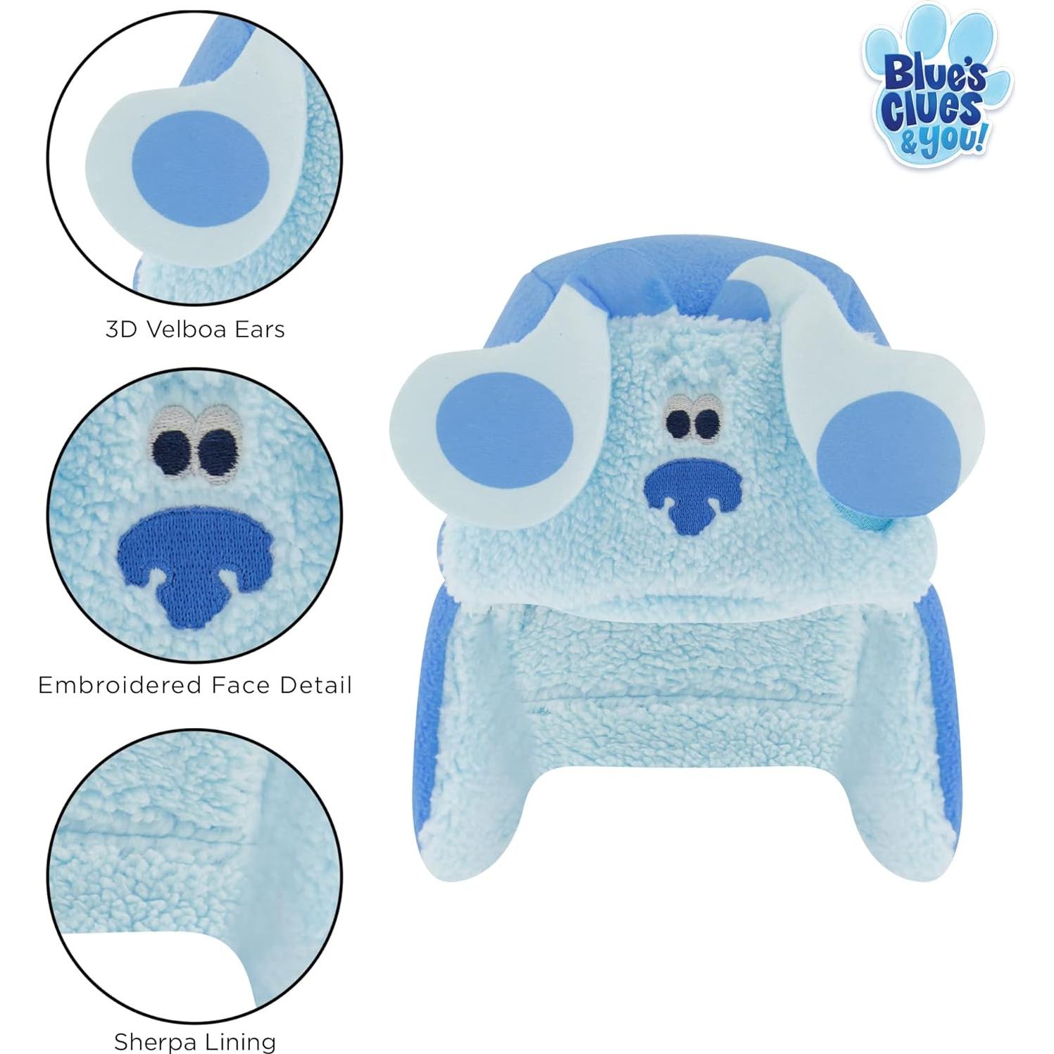 Conjunto Gorro y Mitones Invierno Niños Nickelodeon Blue's Clues