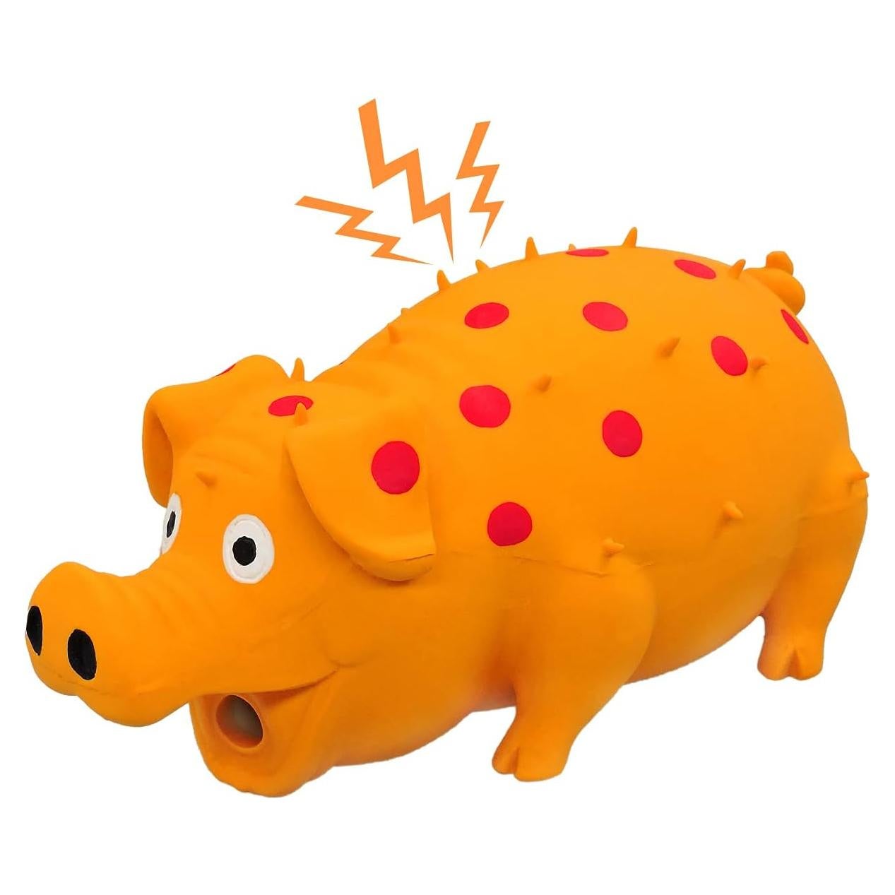 Juguete Squeaky para Perros Andiker, Cerdo de Láttex 20 cm