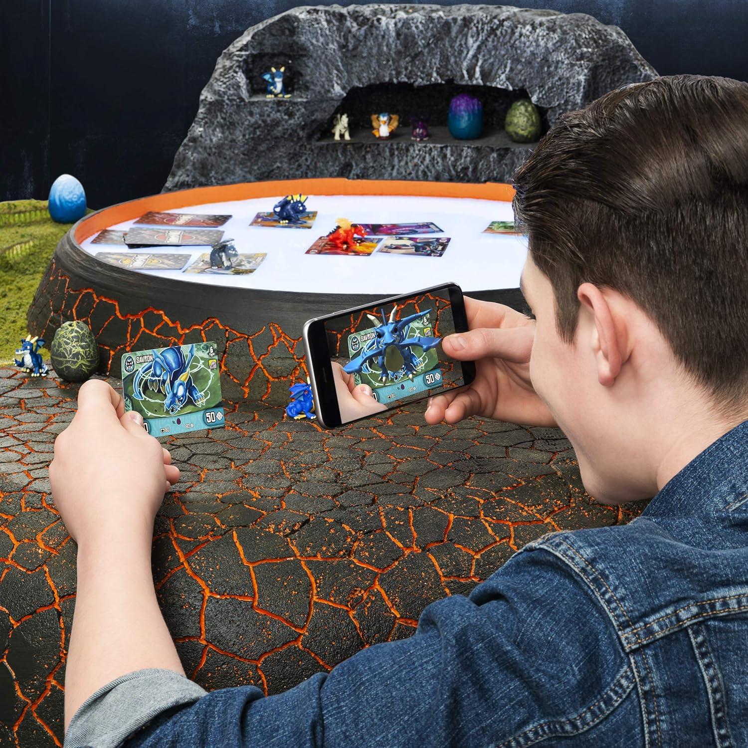 Paquete Dragón Definitivo Spin Master - 6 Dragamonz y Cartas