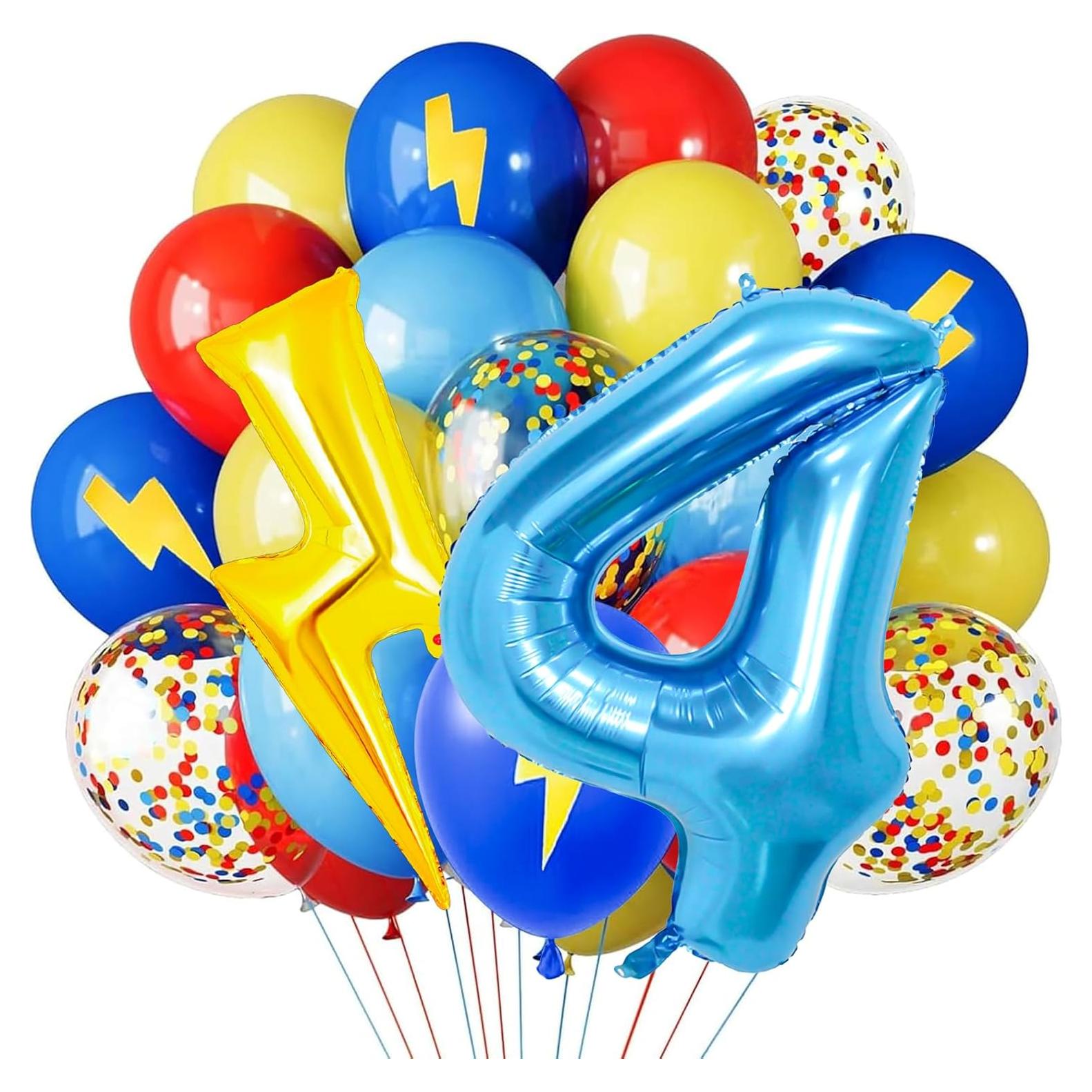 Globos de Fiesta Azul 40 Pulgadas - Decmied - Cumpleaños Niños