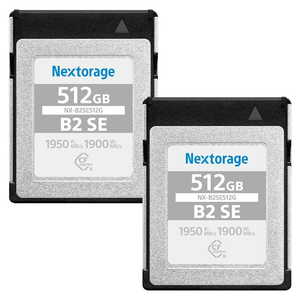 Tarjeta CFexpress Tipo B Nextorage 512GB Paquete de 2