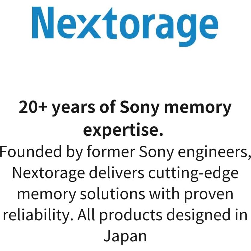 Tarjeta CFexpress Tipo B Nextorage 512GB Paquete de 2