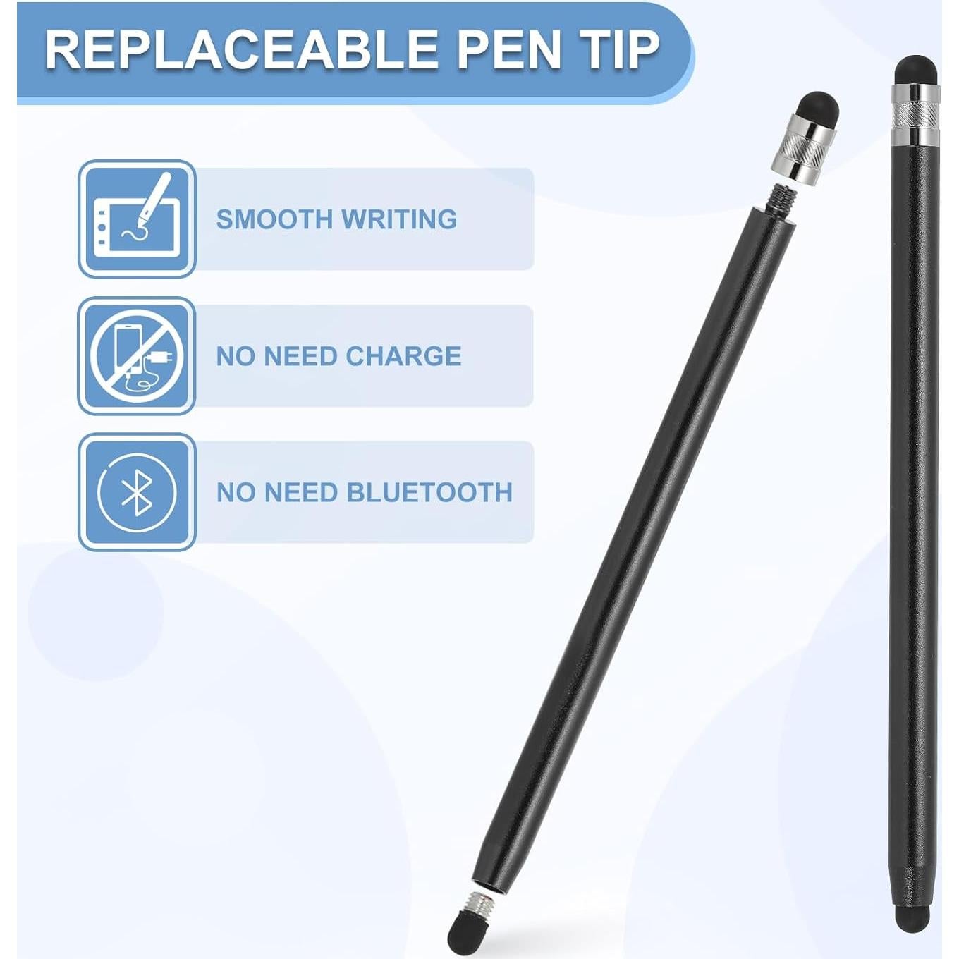 Bolígrafos Stylus PATIKIL 5 Pcs Alta Sensibilidad Pantallas Táctiles