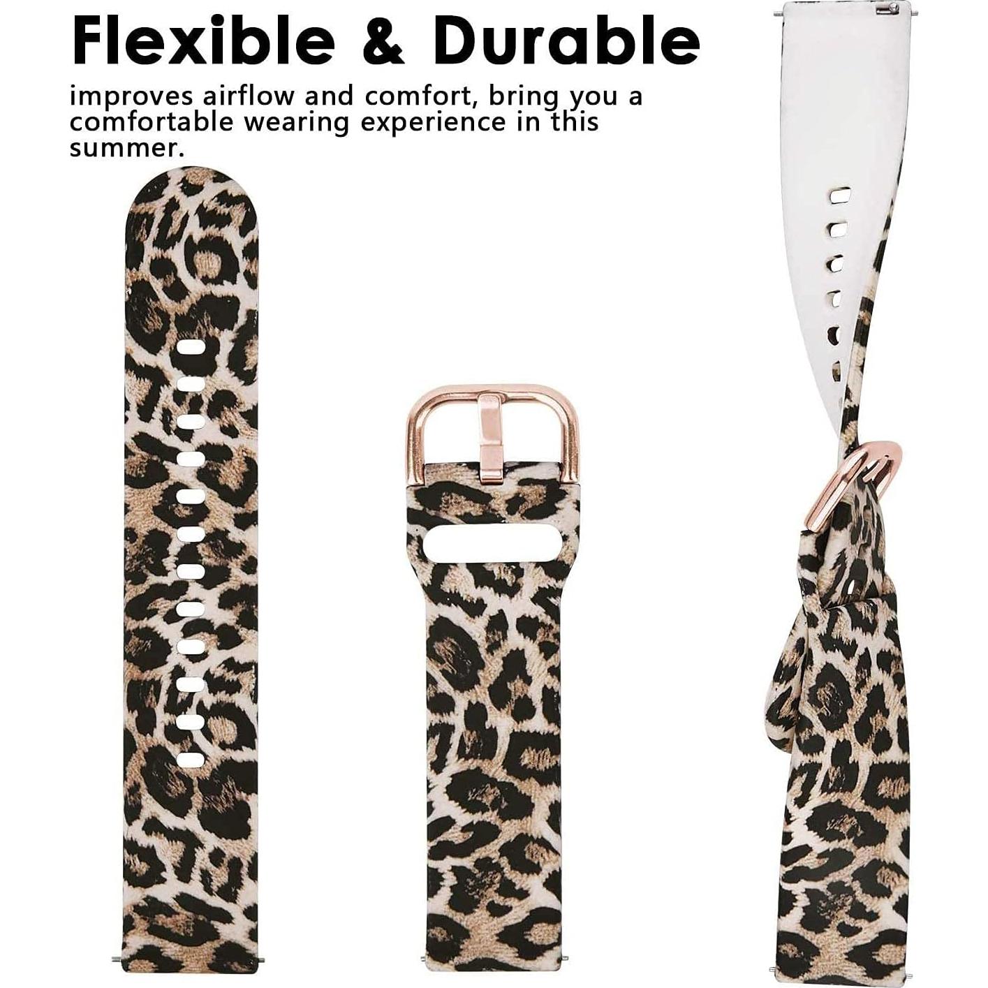 Banda de Silicona Suave 19mm ViCRiOR para Reloj ID205L - 3 Piezas