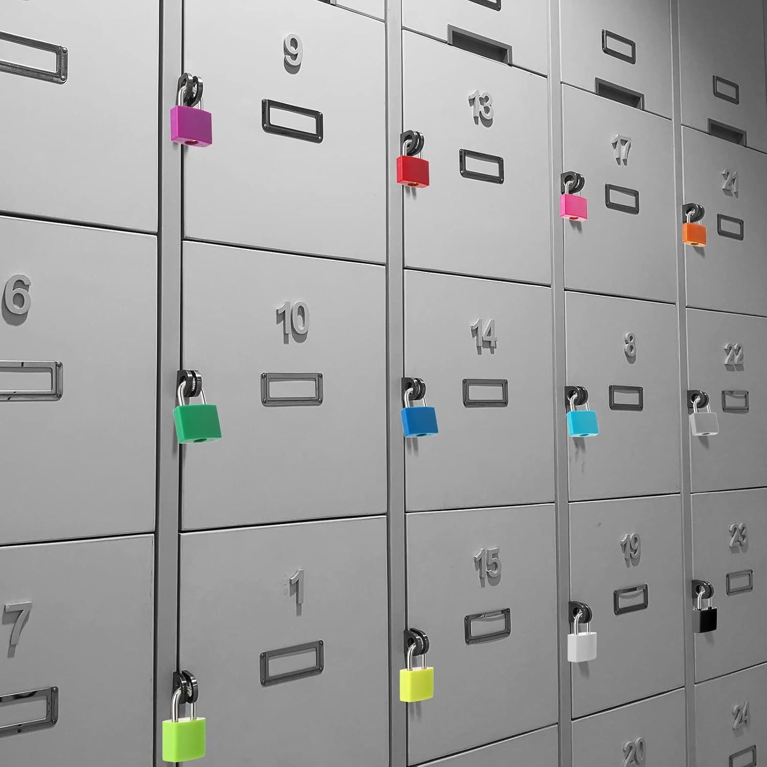 Candados de Maleta Photect con Llave - 12 Pzs Colores Vivos