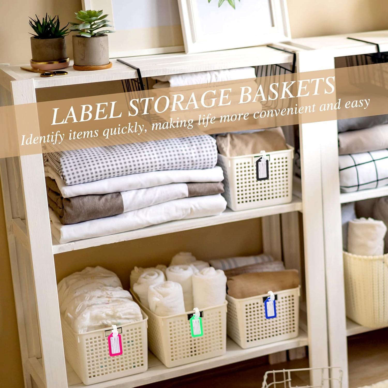 200 Etiquetas de Equipaje de Plástico Kigeli - 10 Colores