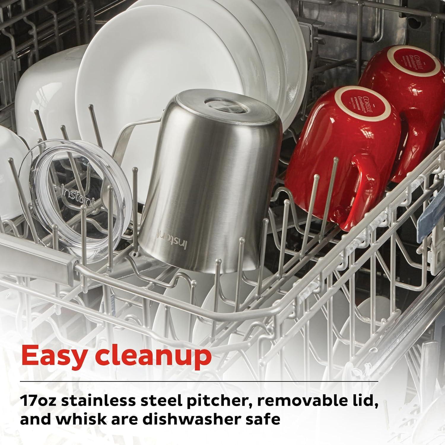 Espumador de Leche Instant Pot Frother 0.5L Acero Inoxidable