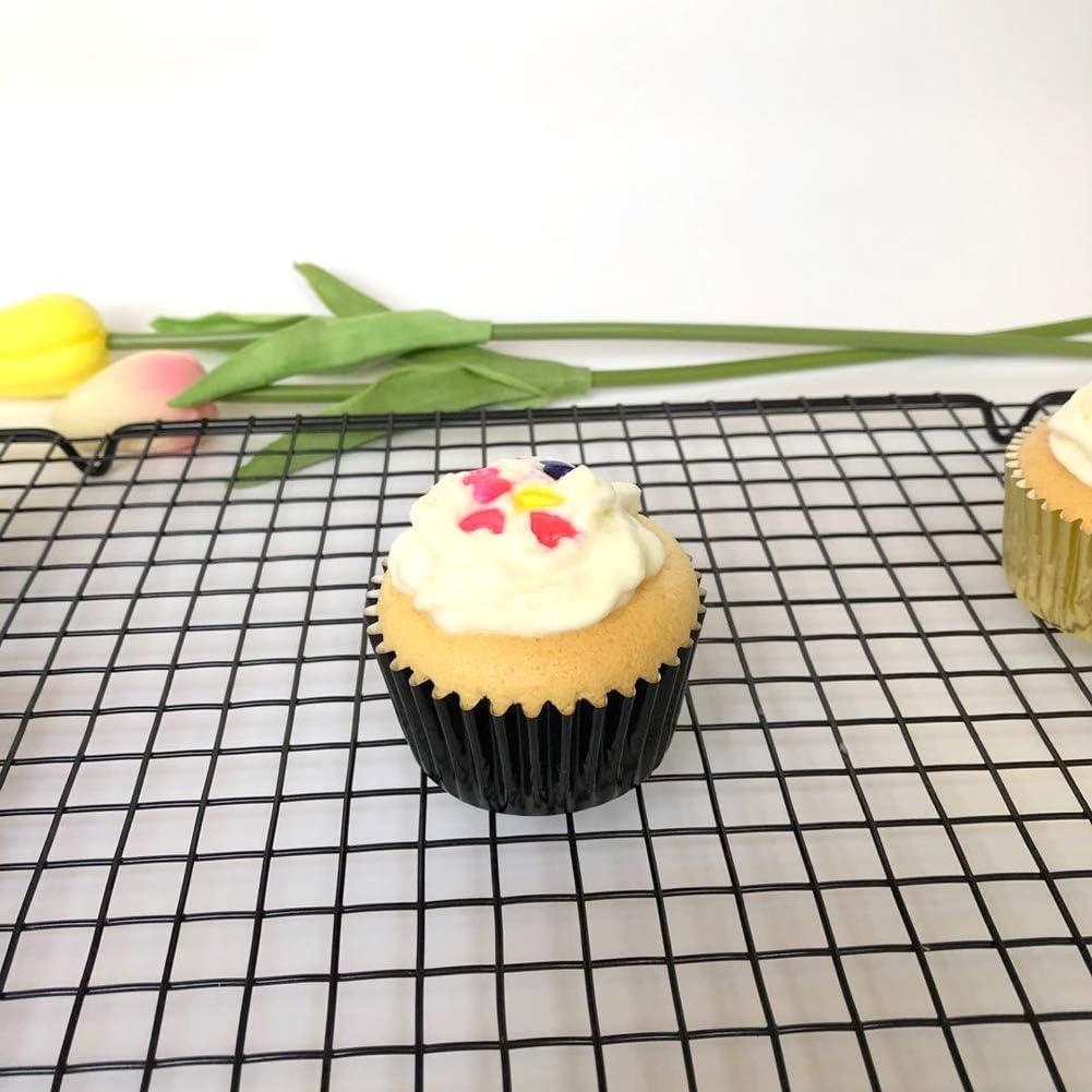 Forros de Cupcake Huaswan Negros Estándar 120 Piezas 5 cm