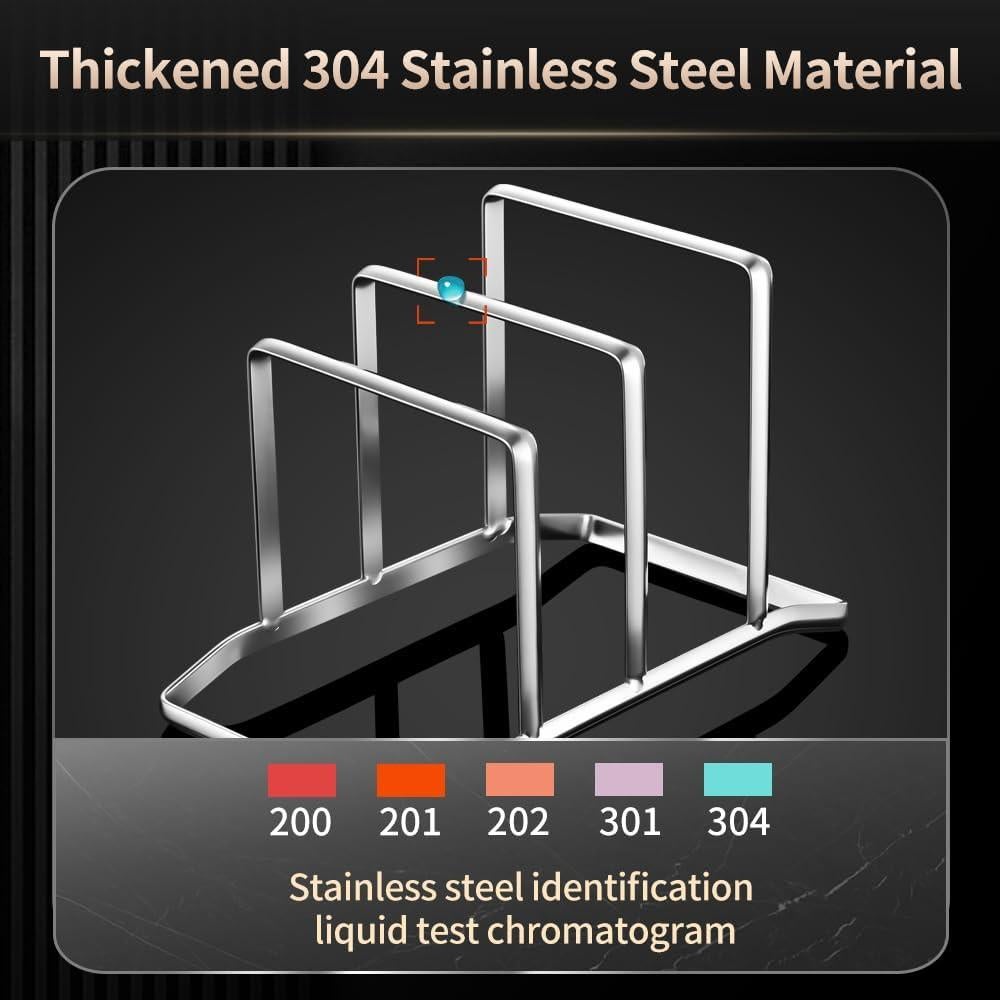 Soporte para Tablas de Cortar BOMANSI BOMS de Acero Inoxidable