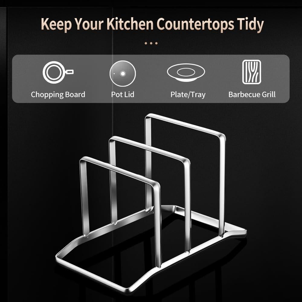 Soporte para Tablas de Cortar BOMANSI BOMS de Acero Inoxidable