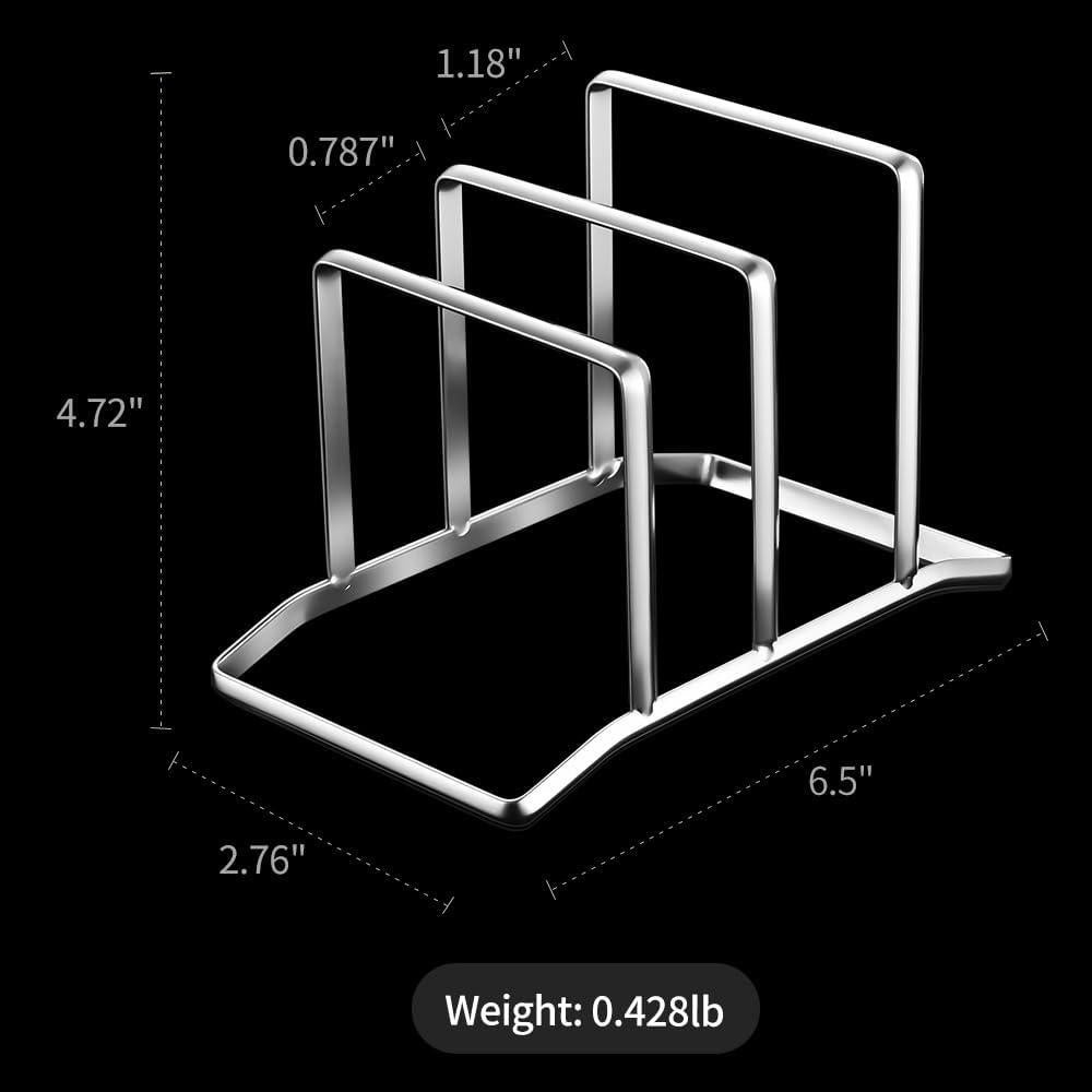 Soporte para Tablas de Cortar BOMANSI BOMS de Acero Inoxidable