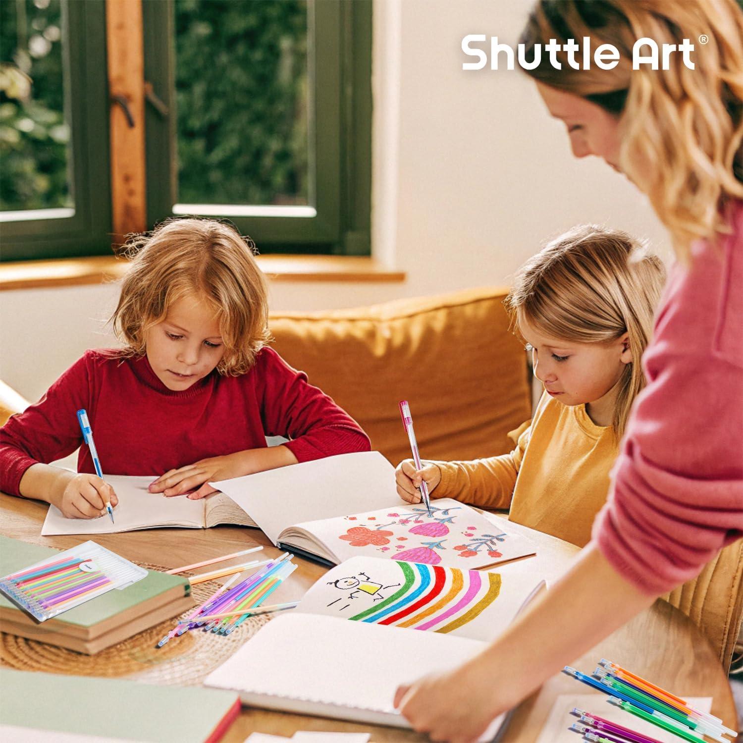 Recargas de bolígrafo de gel Shuttle Art 120 colores únicos