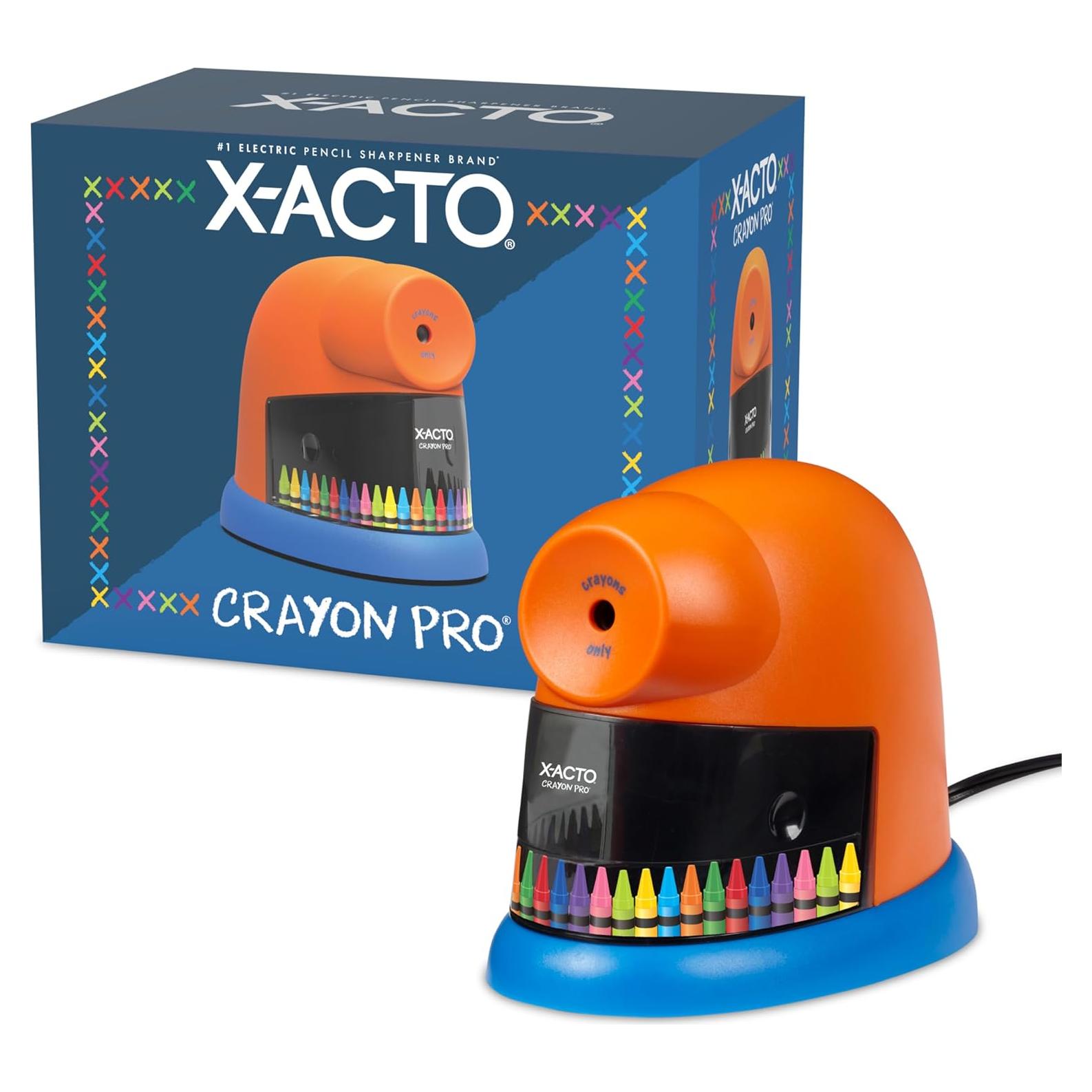 Sacapuntas Eléctrico Pro X-ACTO para Crayones - Motor SafeStart
