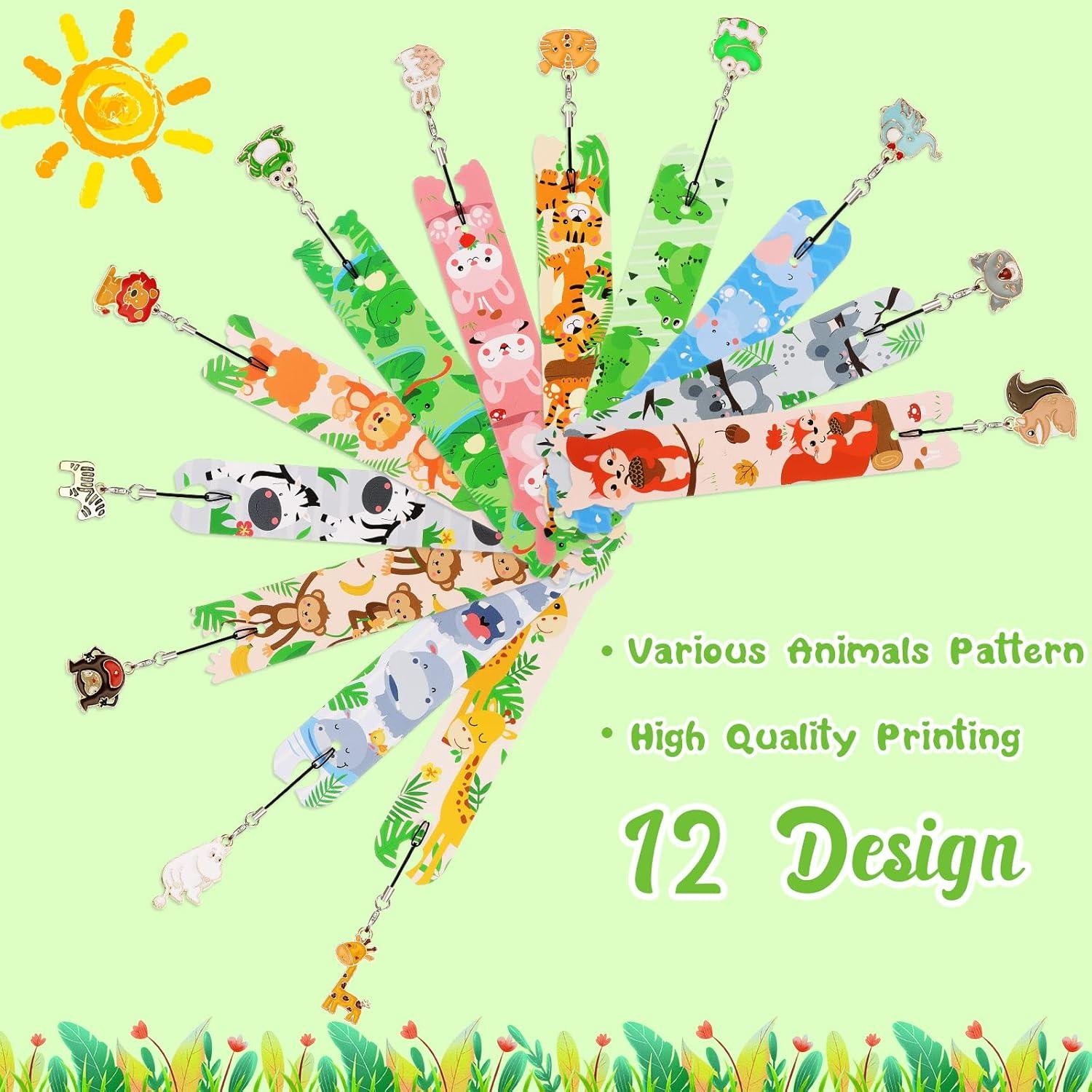 Marcadores Coloridos para Niños Outus - 12 Pcs con Colgantes