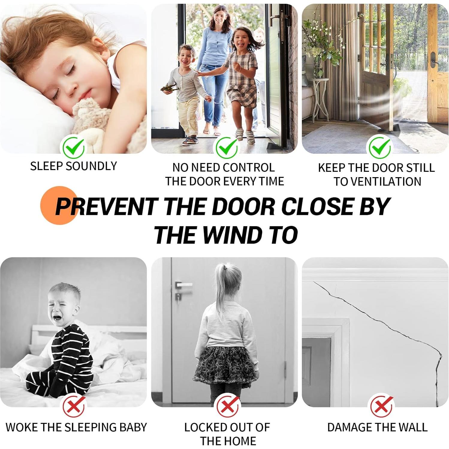 Tapones de Puerta Grandes XGXN - Paquete de 2 de Caucho