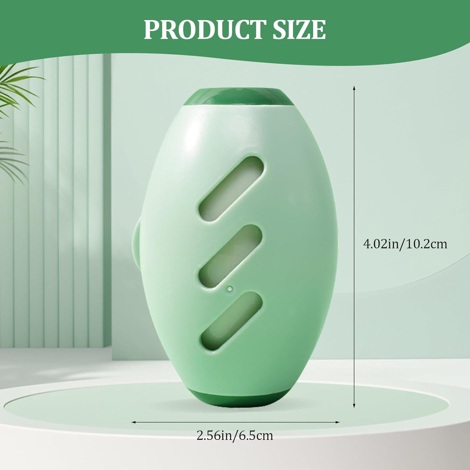 Rodillo de Pelusa Reutilizable Wanheart Mini Verde 10.2cm