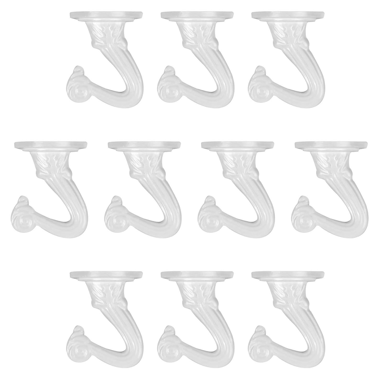 Ganchos de Techo Aidoclip - Alta Resistencia 10 pcs Blanco