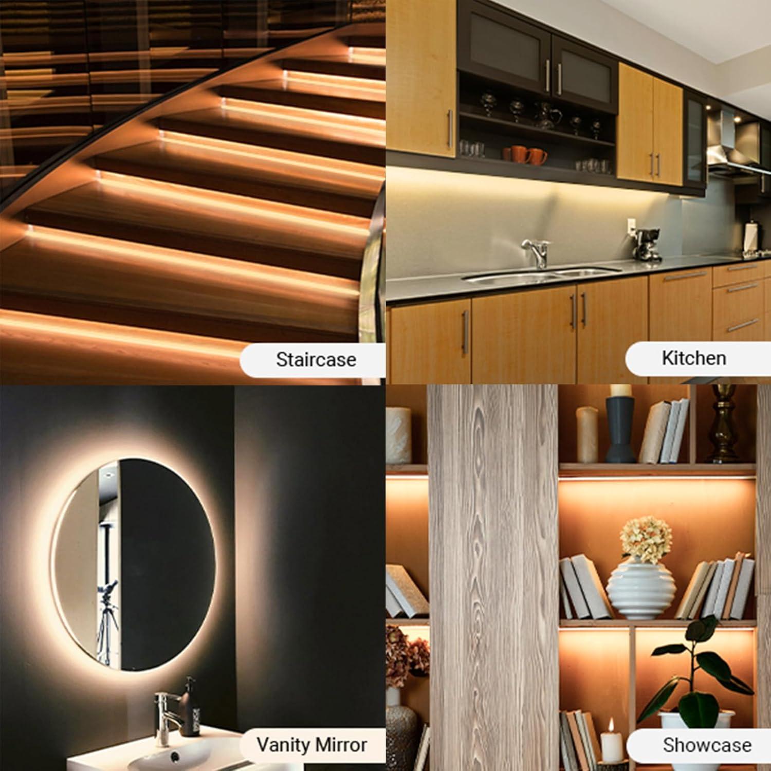 Luces de tira LED con sensor de movimiento Litupshow 1.0 m