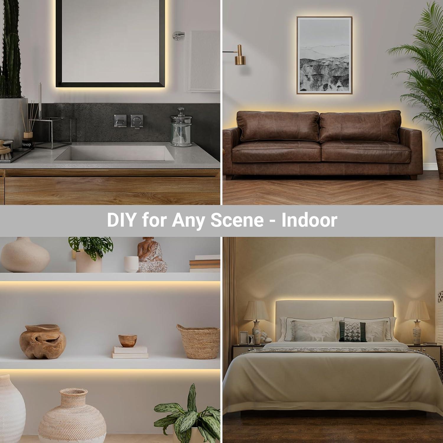 Luces de tira LED con sensor de movimiento Litupshow 1.0 m