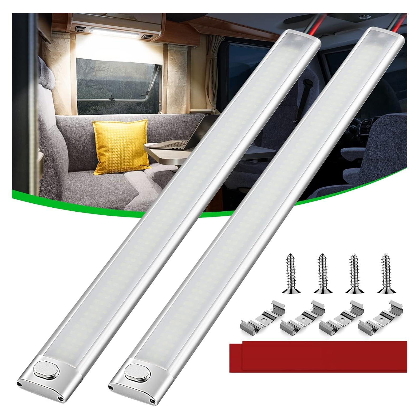 Barra de Luz LED Interior CT CAPETRONIX 12V 168 LEDs 1700LM