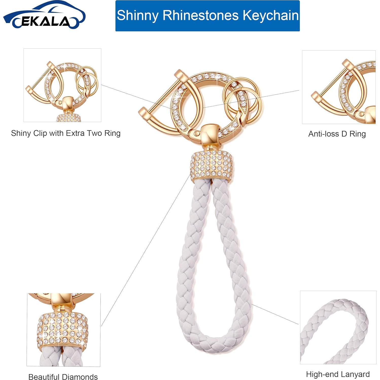 Cubierta de Llave Volkswagen EKALA TPU Rosa Blanca 4 Botones