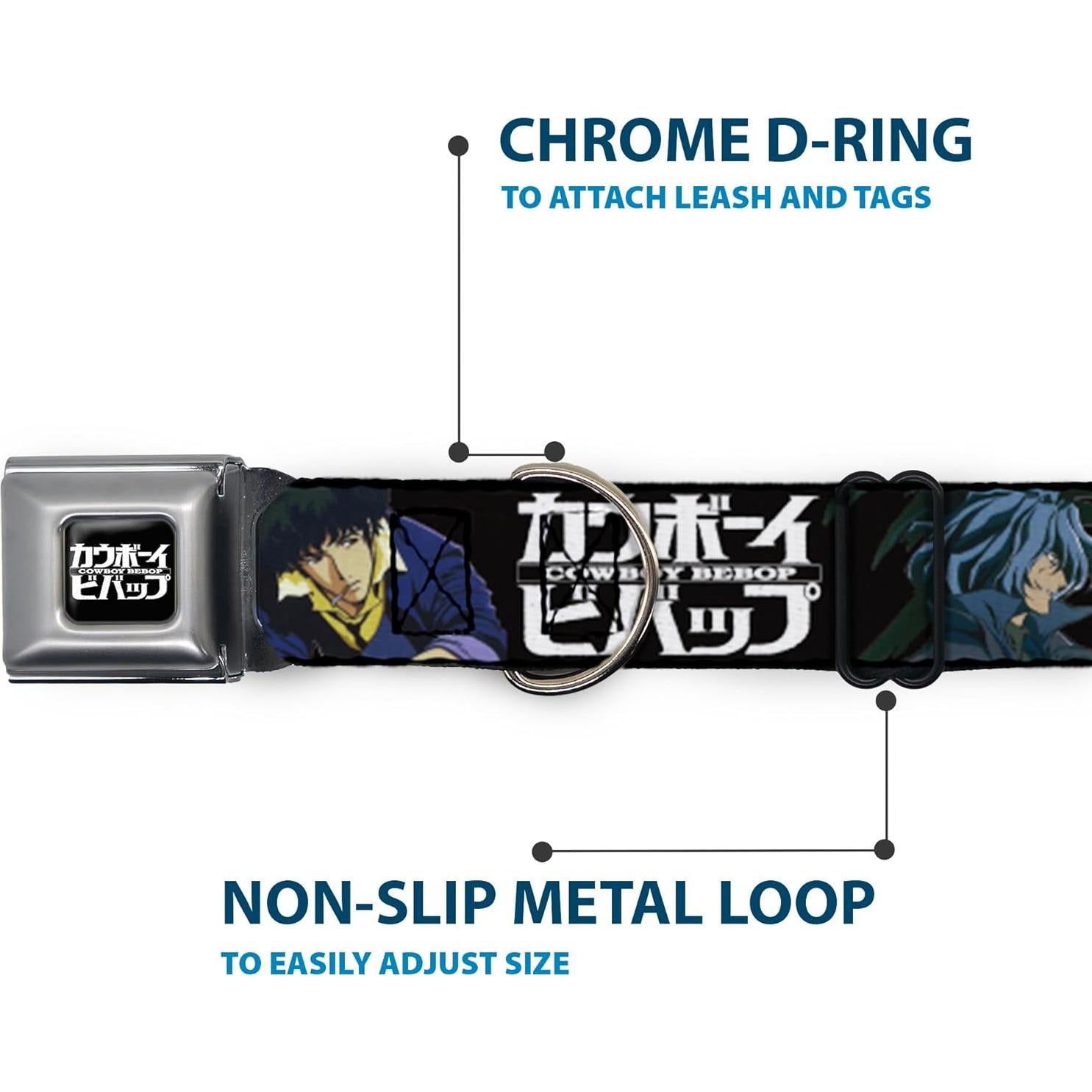 Collar para Perro Crunchyroll Cowboy Bebop Spike 24.1-33 cm