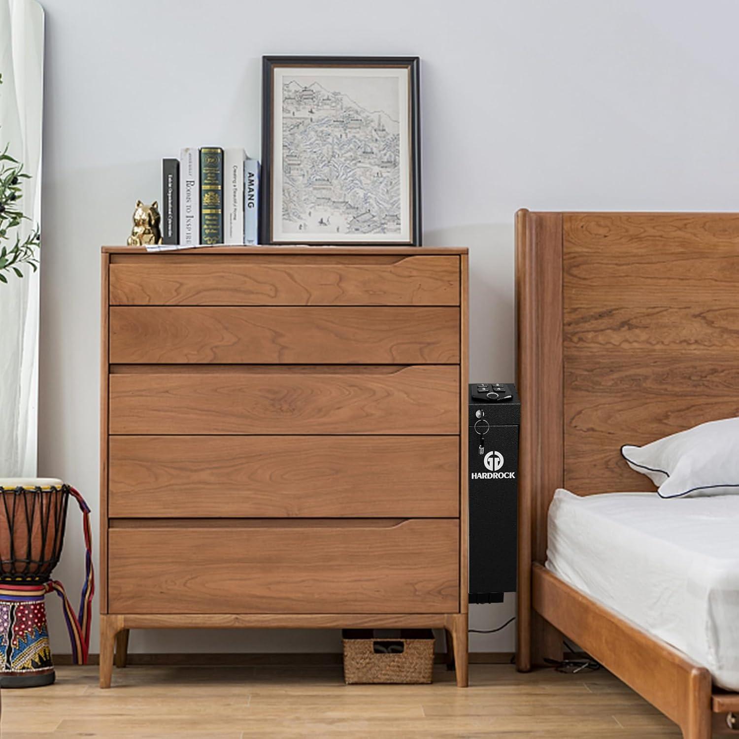 Caja Fuerte Biométrica HARDROCK para Pistolas - Acceso Rápido