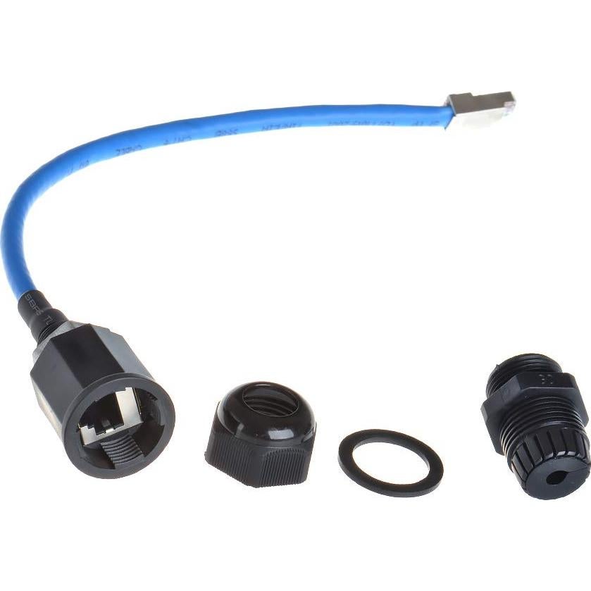 Conector RJ45 Impermeable M20 Cat6 2 Piezas IP67 para Red