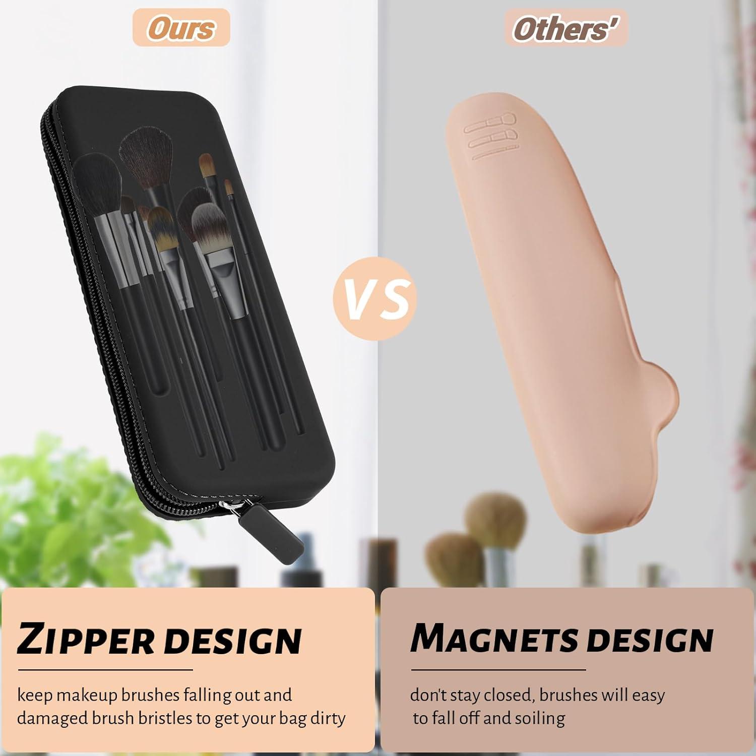 Estuche Organizador de Brochas de Maquillaje Sakolla Negro