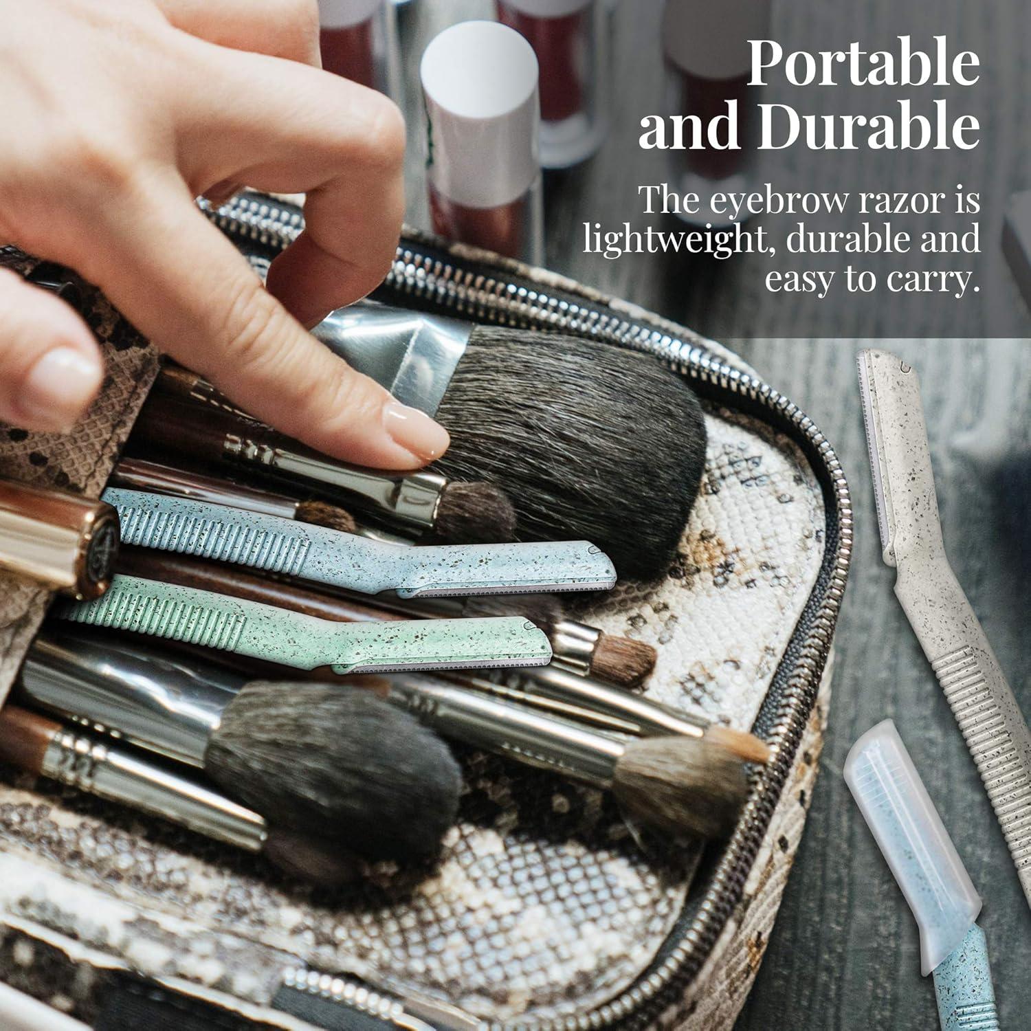 Cuchillas de Cejas ENNVA 12pcs - Recortadora Facial Desechable