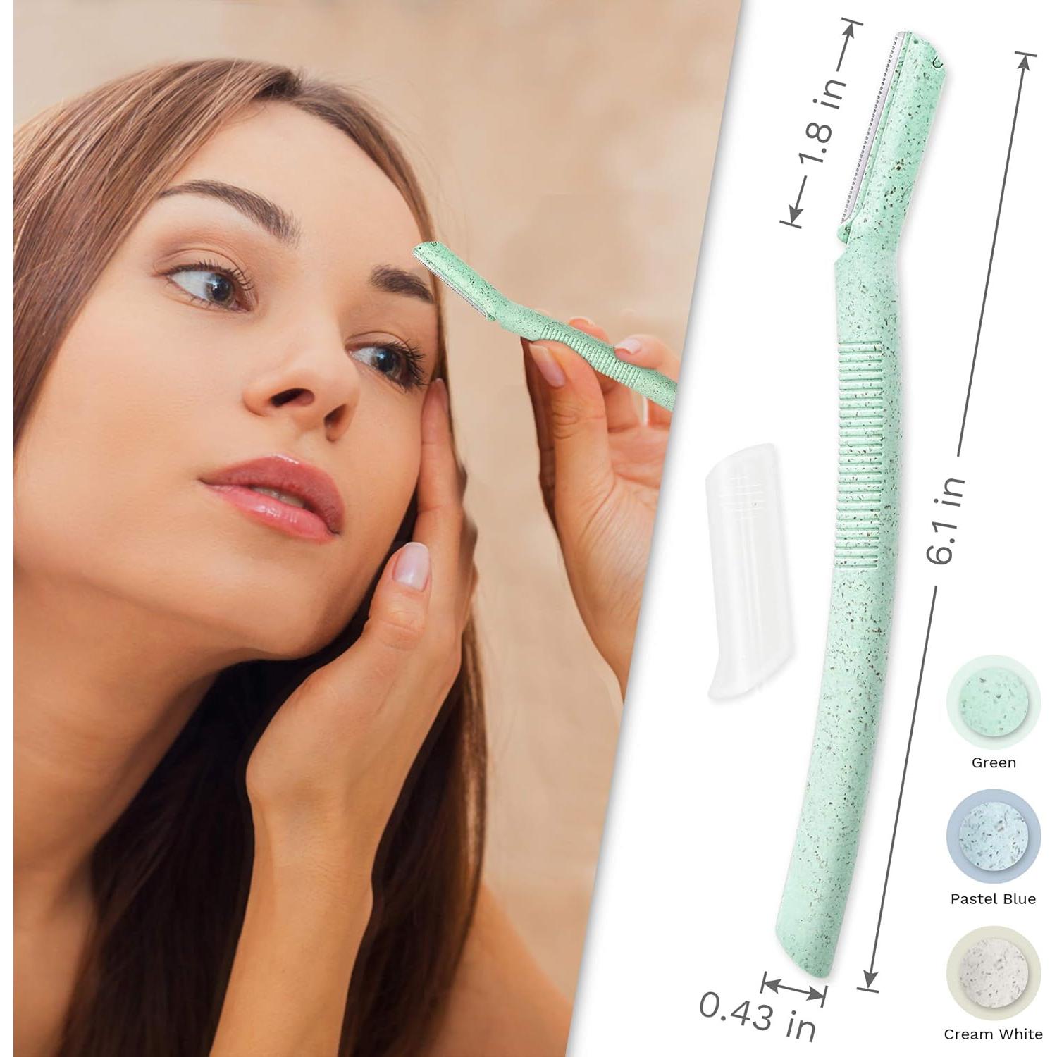 Cuchillas de Cejas ENNVA 12pcs - Recortadora Facial Desechable