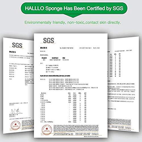 Esponja de Baño Suave HALLO para Bebés Antideslizante Amarillo