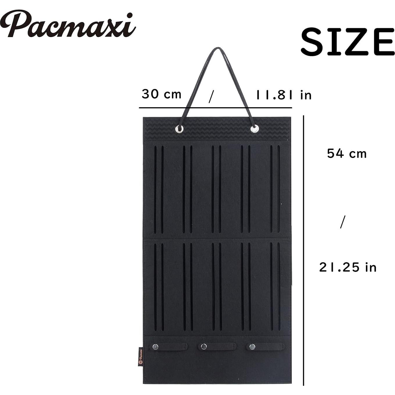 Soporte para moños de niña PACMAXI Negro 51x30 cm