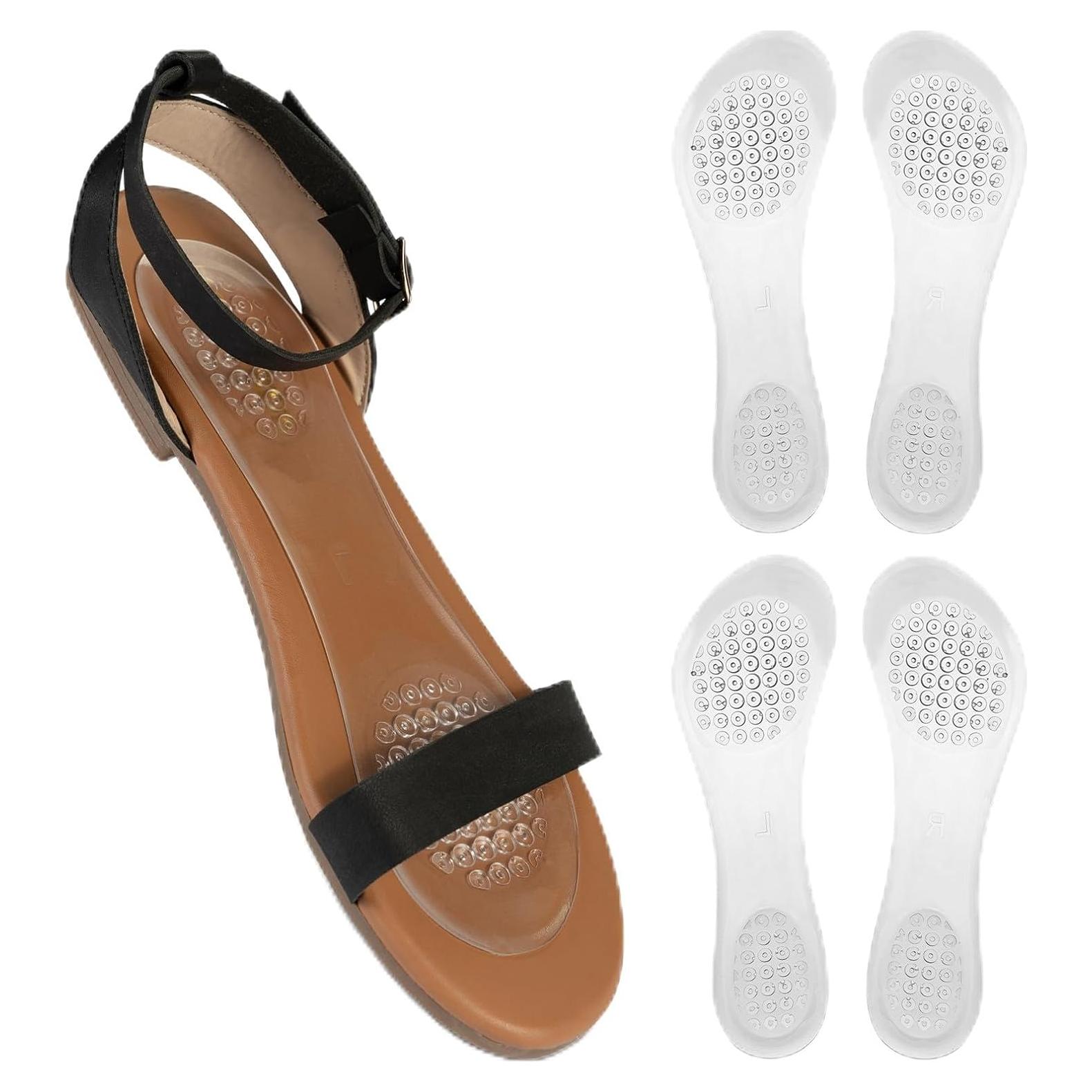 Plantillas de Gel Antideslizantes AUTPRO para Tacones Altos 3/4