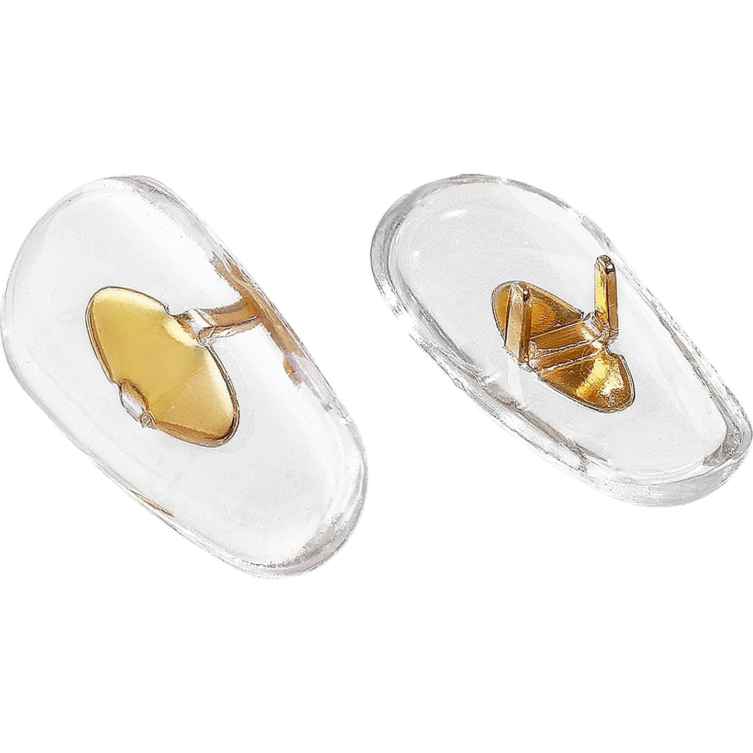 6 Pares Almohadillas Nasales Ray-Ban 16mm Doradas