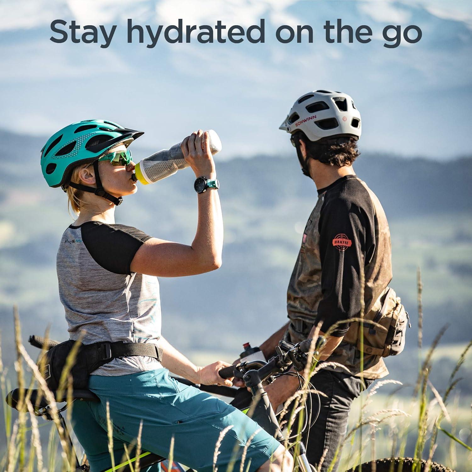 Botella de Agua Aislada Schwinn 750 mL con Soporte Reflectante