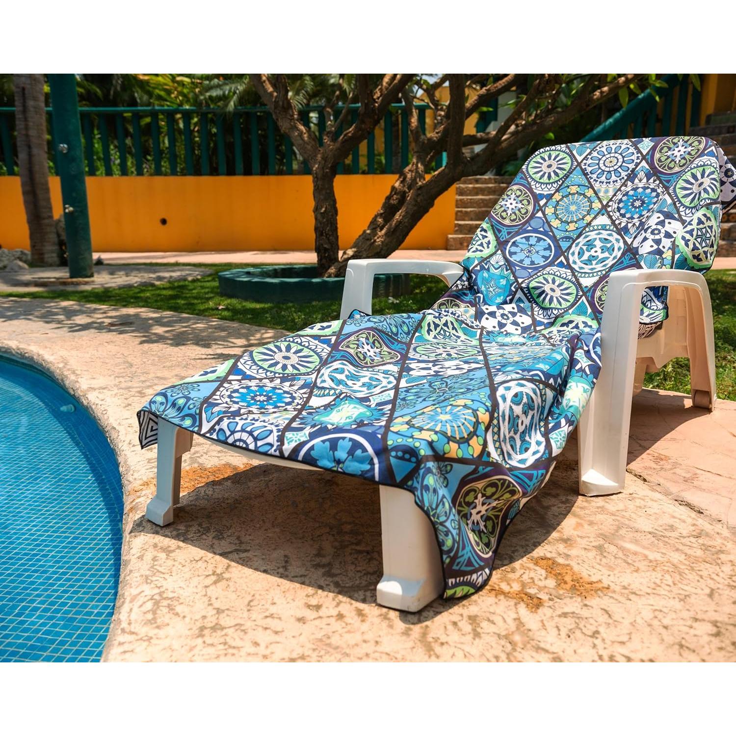 Toalla de Playa Microfibra Elite Trend Extra Grande 198x89 cm