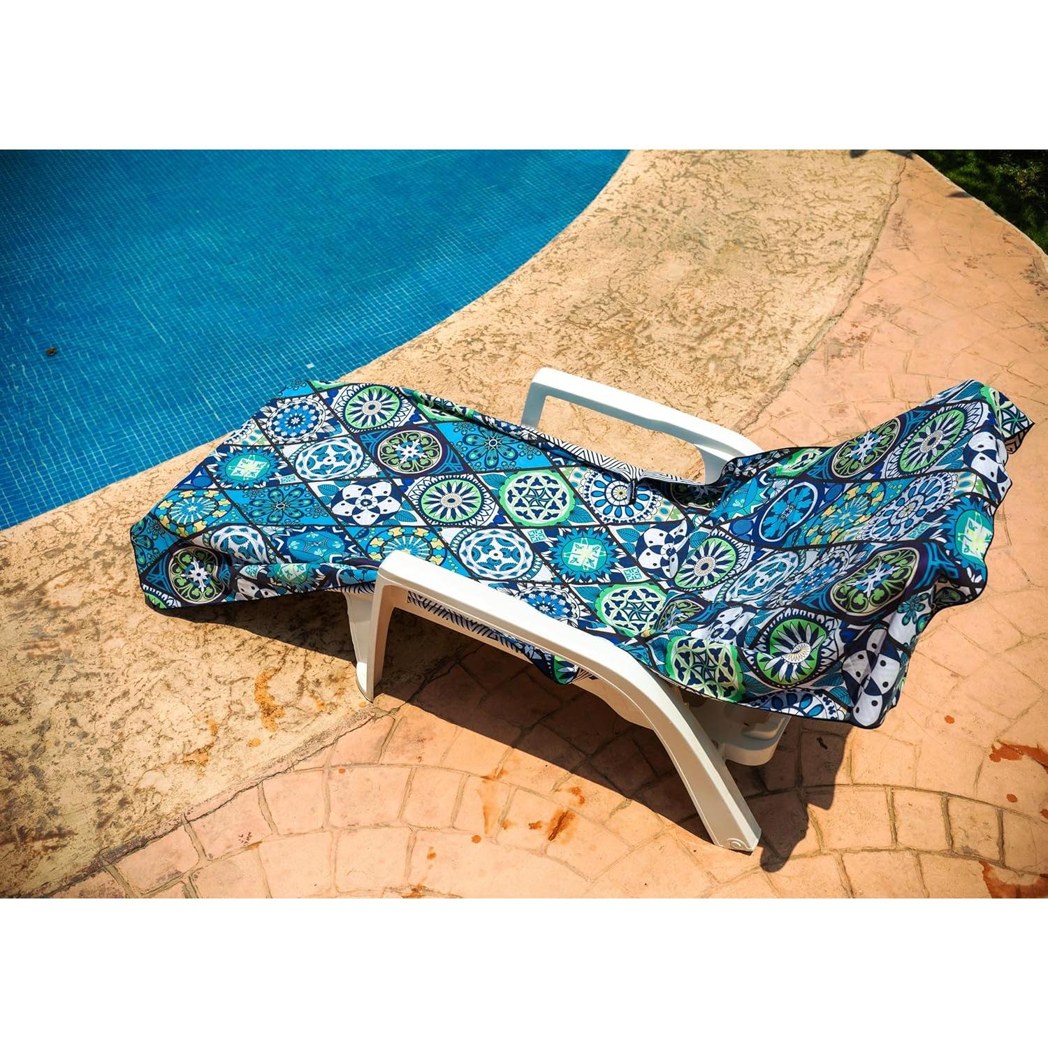 Toalla de Playa Microfibra Elite Trend Extra Grande 198x89 cm