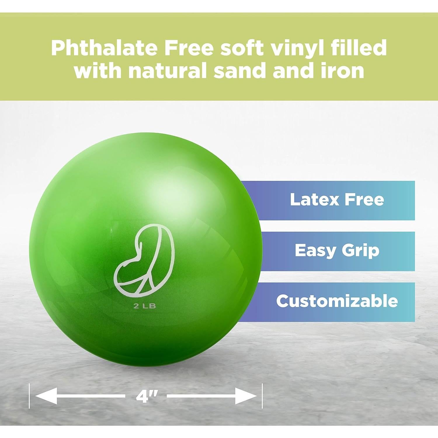 Bolas de Ejercicio con Peso Suave Bean Products 0.91 kg