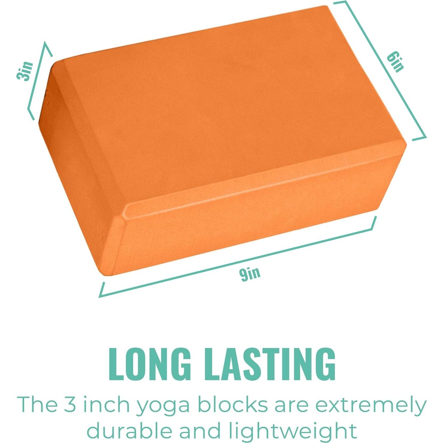 Bloques de Yoga EVA Upward Fit - Paquete de 10 - 7.62 cm